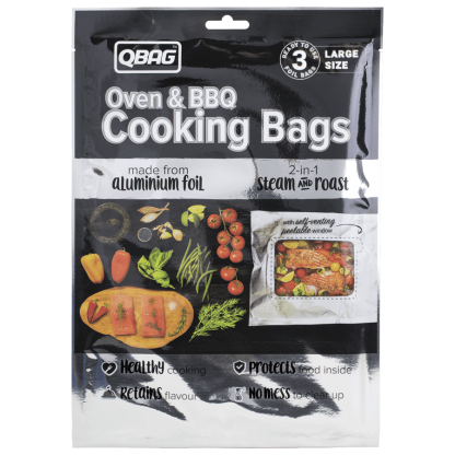 Qbag Cooking Bags Large 3pk
