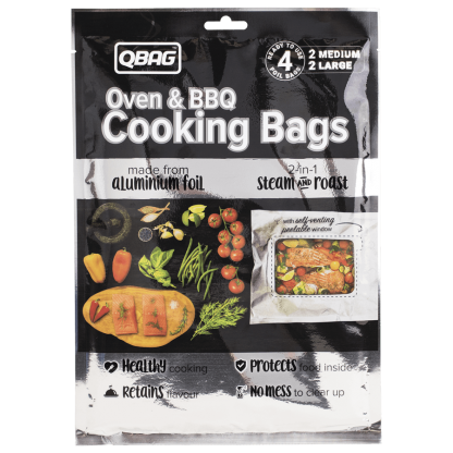 Qbag Cooking Bags Family 4pk
